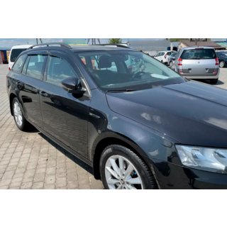 Ветровики SW (4 шт, HIC) Skoda Octavia III A7 2013-2019 гг. фото 2