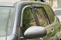 Toyota Land Cruiser Prado 120 2002-2009 гг. Ветровики на окна (4 шт, HIC) фото 8