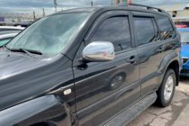 Toyota Land Cruiser Prado 120 2002-2009 гг. Ветровики на окна (4 шт, HIC) фото 2