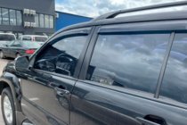 Toyota Land Cruiser Prado 120 2002-2009 гг. Ветровики на окна (4 шт, HIC) фото 3