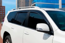 Toyota Land Cruiser Prado 120 2002-2009 гг. Ветровики на окна (4 шт, HIC) фото 9