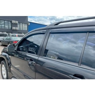 Ветровики на окна (4 шт, HIC) Toyota Land Cruiser Prado 120 2002-2009 гг. фото 3