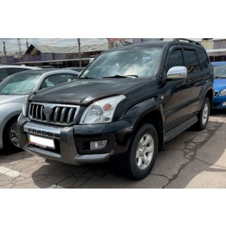Ветровики на окна (4 шт, HIC) Toyota Land Cruiser Prado 120 2002-2009 гг. фото 4