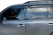 Toyota Land Cruiser 200 2007-2021 гг. Ветровики 11см (4шт, HIC) фото 7