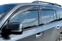 Toyota Land Cruiser 200 2007-2021 гг. Ветровики 11см (4шт, HIC) фото 10