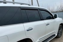 Lexus LX570/450d 2008-2022 гг. Ветровики 8 см (4 шт, HIC) фото 5