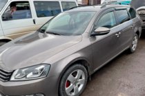 Volkswagen Passat B7 2012-2015 гг. Ветровики SW (4 шт, EU, HIC) фото 16