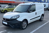 Fiat Doblo II 2010-2022 гг. Рейлинги Skyport (черные) Стандартная база фото 1