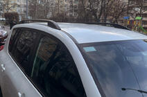 Toyota Rav 4 2006-2013 гг. Рейлинги Skyport (черные) фото 8