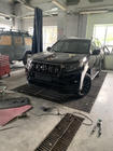 Toyota Land Cruiser Prado 150 2009-2023 гг. Накладки на передний и задний бампер Modelista V1 (2017-) Белый фото 15