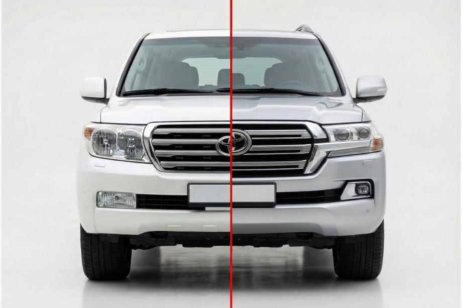 Toyota Land Cruiser 200 2007-2021 гг. Комплект рестайлинга с LC200 2008-2015 на LC 2016 - Comfort Image