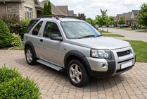 Land Rover Freelander I 1997-2006 гг. Боковые Подножки Maya V2 (2 шт., Алюминий) фото 1
