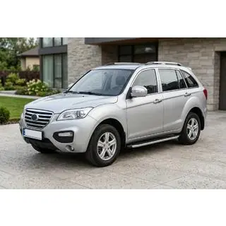 Боковые Подножки Fullmond (2 шт., Алюминий) Lifan X60 2011- гг. фото 1