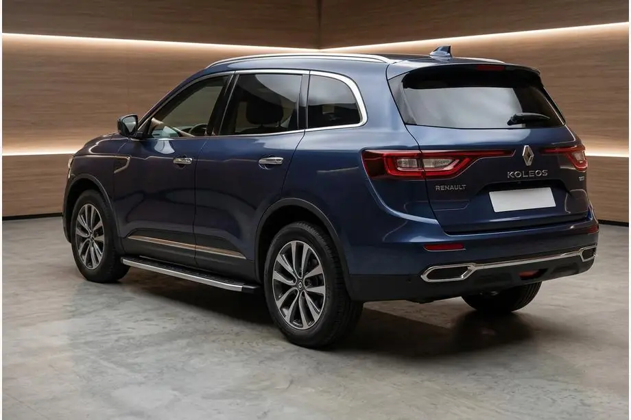 Renault Koleos 2016-2024 гг. Боковые Подножки Fullmond (2 шт., Алюминий) Image