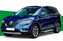 Renault Koleos 2016-2024 гг. Боковые Подножки Line (2 шт., Алюминий) фото 1