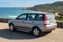 Honda HR-V 1998-2006 гг. Боковые пороги RedLine V1 (2 шт., алюминий) фото 1