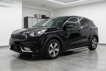 Kia Niro 2016–2021 гг. Боковые Подножки Sunrise (2 шт., Алюминий) фото 1