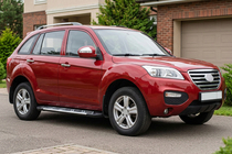 Lifan X60 2011- гг. Боковые Подножки Sunrise (2 шт., Алюминий) фото 1