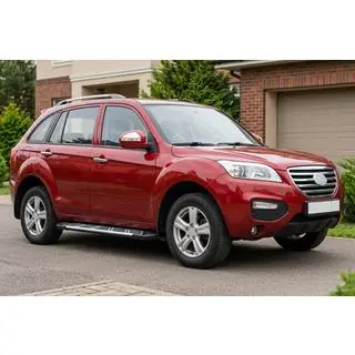 Боковые Подножки Sunrise (2 шт., Алюминий) Lifan X60 2011- гг. фото 1