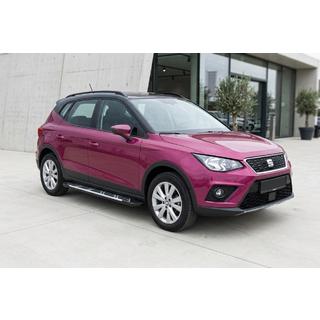 Боковые Подножки Sunrise (2 шт., Алюминий) Seat Arona 2017- гг. фото 1