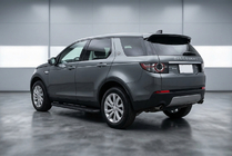 Land Rover Discovery Sport 2014- гг. Боковые Подножки Tayga Black (2 шт., Алюминий) 2014-2019 фото 1