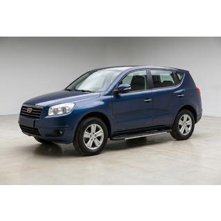 Боковые Подножки Bosphore Grey (2 шт., Алюминий) Geely Emgrand X7 2011- гг. фото 1