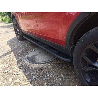 Боковые Подножки Bosphore Black (2 шт., Алюминий) Land Rover Discovery Sport 2014- гг. фото 1