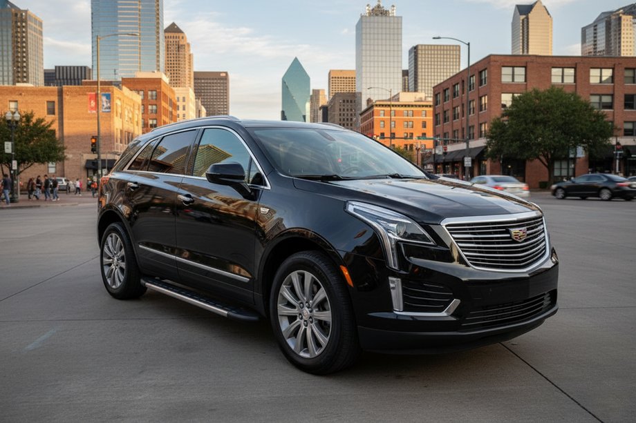 Cadillac XT5 2016- гг. Боковые Подножки Duru (2 шт., Алюминий) Image