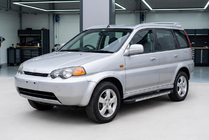 Honda HR-V 1998-2006 гг. Боковые Подножки Duru (2 шт., Алюминий) фото 1