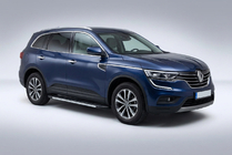Renault Koleos 2016-2024 гг. Боковые Подножки Duru (2 шт., Алюминий) фото 1