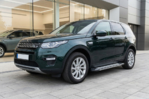 Land Rover Discovery Sport 2014- гг. Боковые Подножки Rainbow (2 шт., Алюминий) фото 1