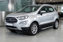 Ford Ecosport 2013-2022 гг. Боковые Подножки Maya V1 (2 шт., Алюминий) фото 1