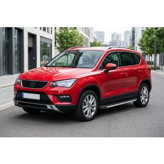 Боковые Подножки Maya V1 (2 шт., Алюминий) Seat Ateca 2016- гг. фото 1