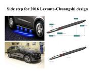 Maserati Levante 2016- гг. Боковые Подножки OEM-V2 (2 шт) фото 5