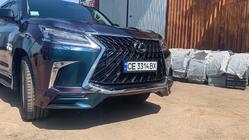 Lexus LX570/450d 2008-2022 гг. Комплект обвеса (TRD Sport 2017-2020) Черный фото 15