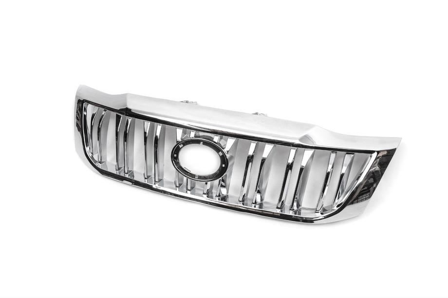 Toyota Hilux 2006-2015 гг. Передняя решетка ХРОМ (2012-2015, ABS) Image