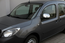 Mercedes Citan 2013-2021 гг. Накладки на Зеркала (2 шт, Нержавейка) фото 1