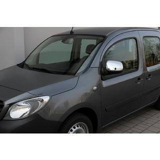Накладки на Зеркала (2 шт, Нержавейка) Mercedes Citan 2013-2021 гг. фото 1