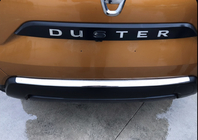 Renault Duster 2018-2024 гг. Накладка на задний бампер Carmos V1 Нержавейка фото 1