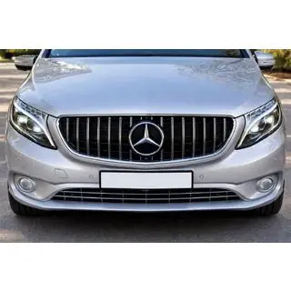 Передняя решетка GT Panamericana Хром (2014-2023 для Vito W447) Mercedes Vito/V-class W447 2014- гг. фото 4