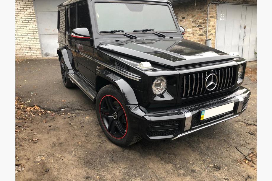 Mercedes G сlass W463 1990-2018 гг. Комплект рестайлинга в G63 AMG 2018 (без капота и крыльев) Image