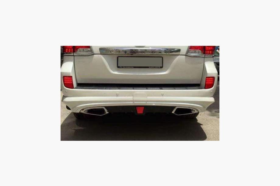 Toyota Land Cruiser 200 2007-2021 гг. Комплект обвеса 2012-2015 (LC15) Черный Фото 13