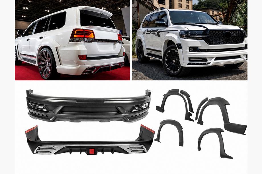 Toyota Land Cruiser 200 2007-2021 гг. Комплект обвеса 2016-2021 (Wald) Image
