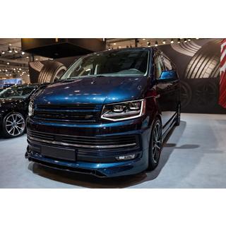 Накладка на передний бампер ABT Original 2015-2018 (грунт под покраску) Volkswagen T6 2015-2024 гг. фото 1