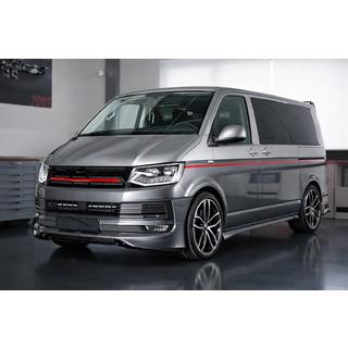 Накладка на передний бампер ABT Original 2015-2018 (грунт под покраску) Volkswagen T6 2015-2024 гг. фото 3