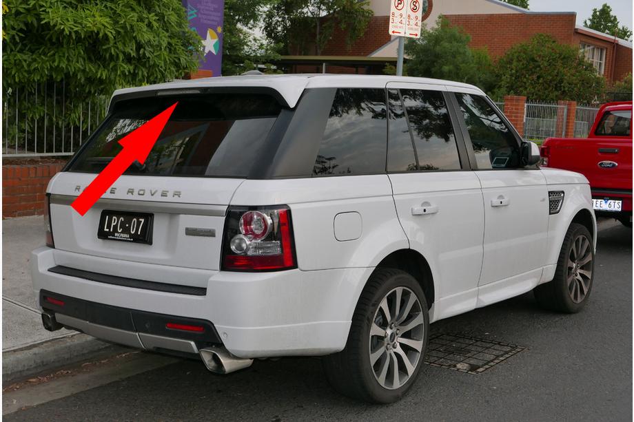Range Rover Sport 2005-2013 гг. Спойлер (под покраску) Image