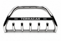 Hyundai Terracan 2001-2007 гг. Кенгурятник WT004 Нержавейка фото 1