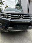 Toyota Hilux 2015- гг. Передняя накладка V1 (ABS) фото 7
