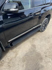 Toyota Land Cruiser Prado 150 2009-2023 гг. Боковые Подножки GX-Style (2 шт., Алюминий) Белый (серая подножка) фото 6