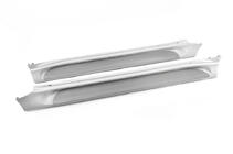 Toyota Land Cruiser Prado 150 2009-2023 гг. Боковые Подножки GX-Style (2 шт., Алюминий) Белый (серая подножка) фото 13